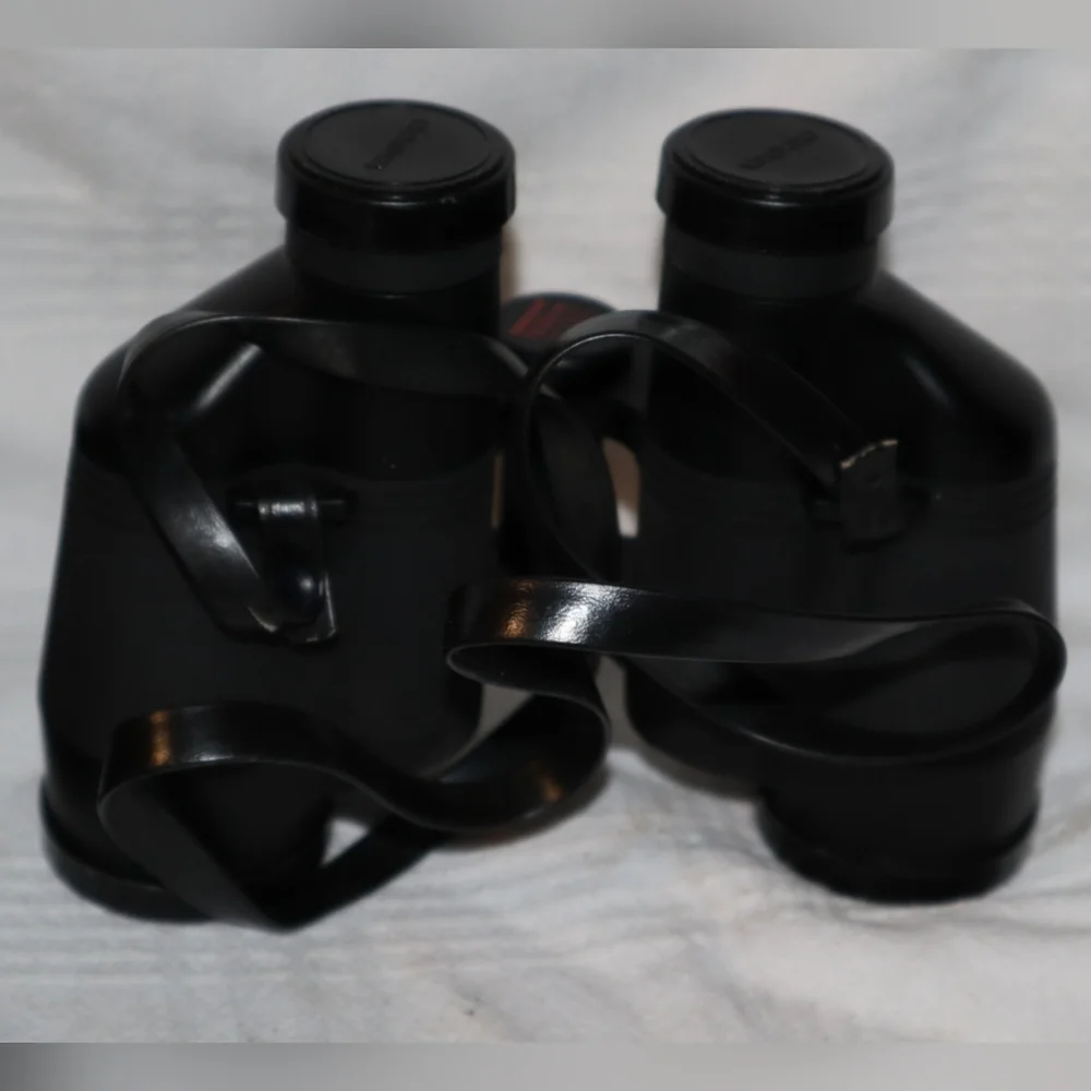 Vintage Black Binoculars - Classic 7x50 Optical Viewer